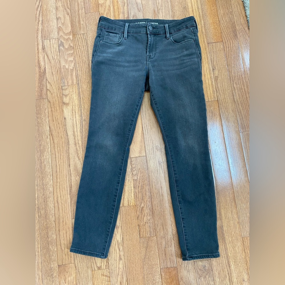 Old navy size 4 petite gray pants lots of life left ! No issues /callouts